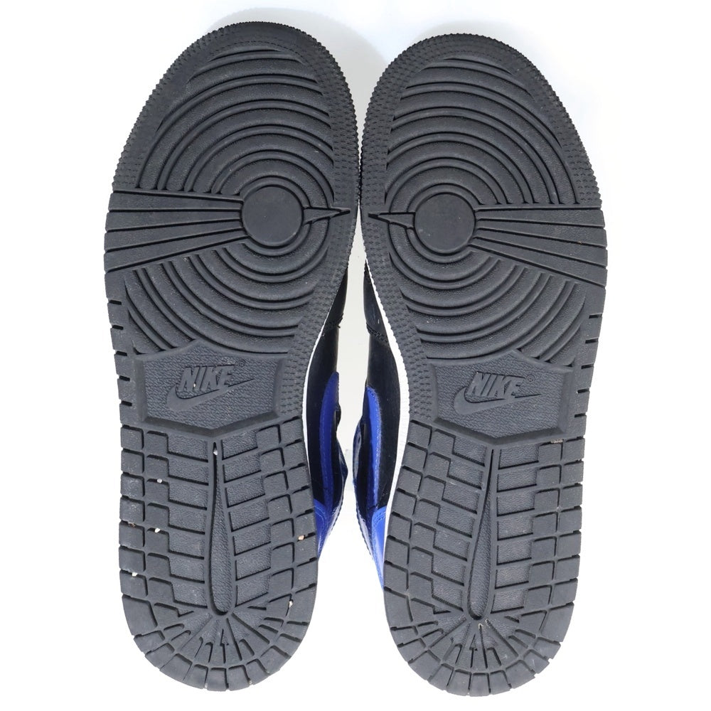 NIKE(ナイキ) GS Air Jordan 1 Mid Hyper Royal エアジョーダン1 ミッド ハイパーロイヤル ローカットスニーカー ブルー 554725-077 レディース