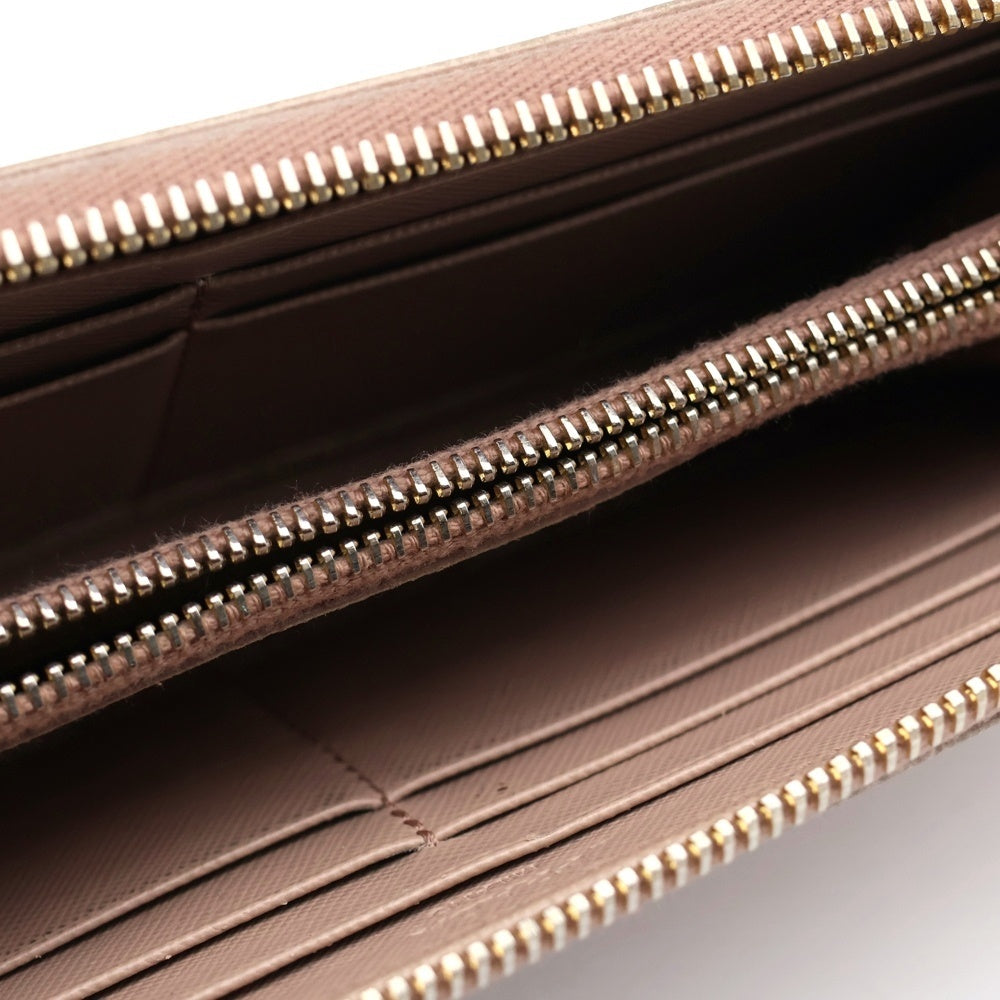 PRADA(プラダ) L字ファスナー長財布 1M1183 ベージュ レディース