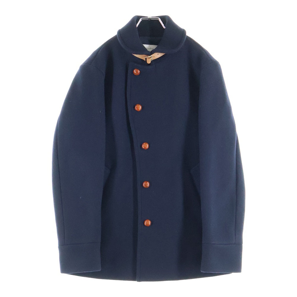 EDIFICE(エディフィス) メルトン ショールカラーブルゾン ネイビー