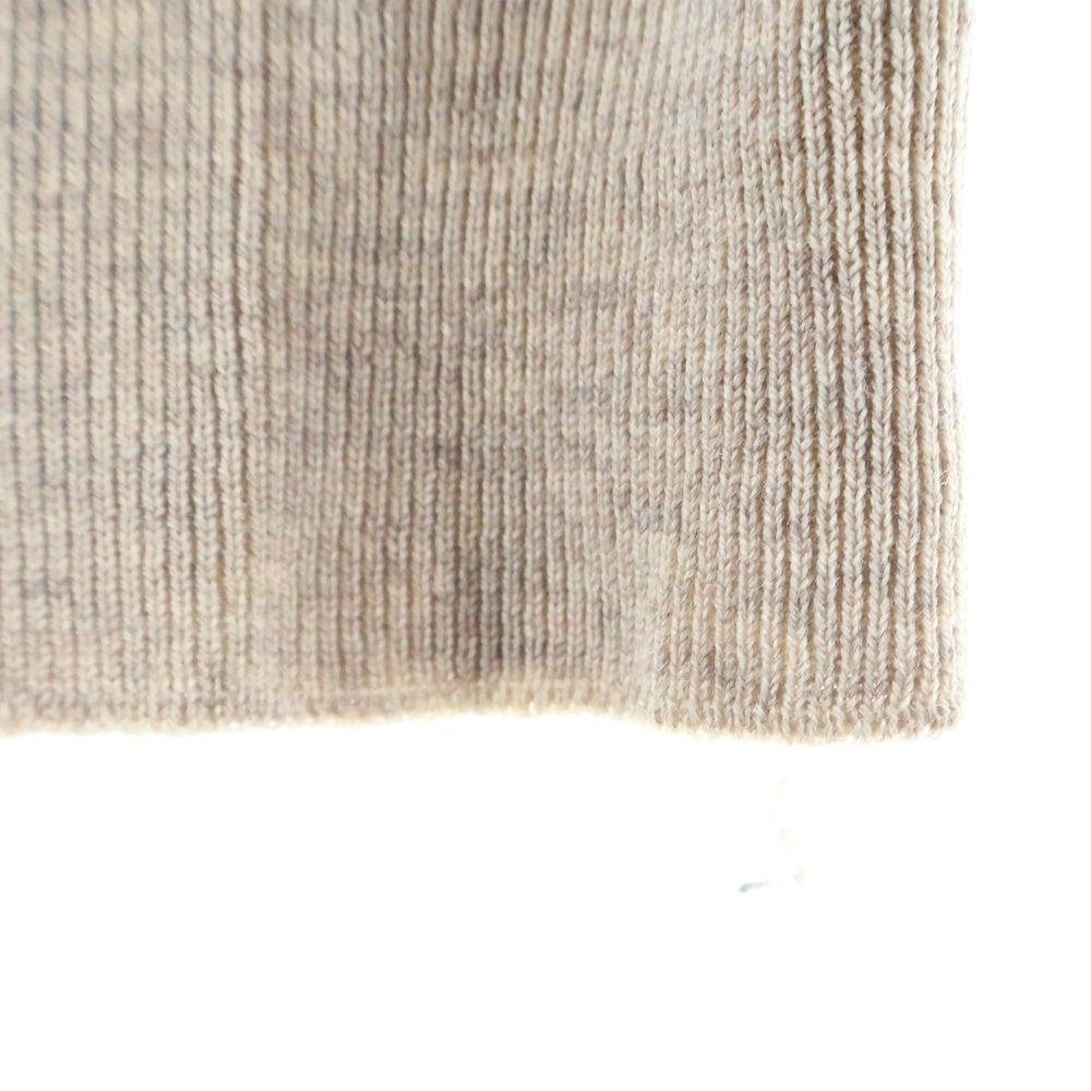 JOHN SMEDLEY(ジョンスメドレー) Vネック ニットセーター ベージュ