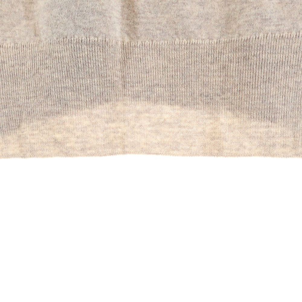 JOHN SMEDLEY(ジョンスメドレー) Vネック ニットセーター ベージュ