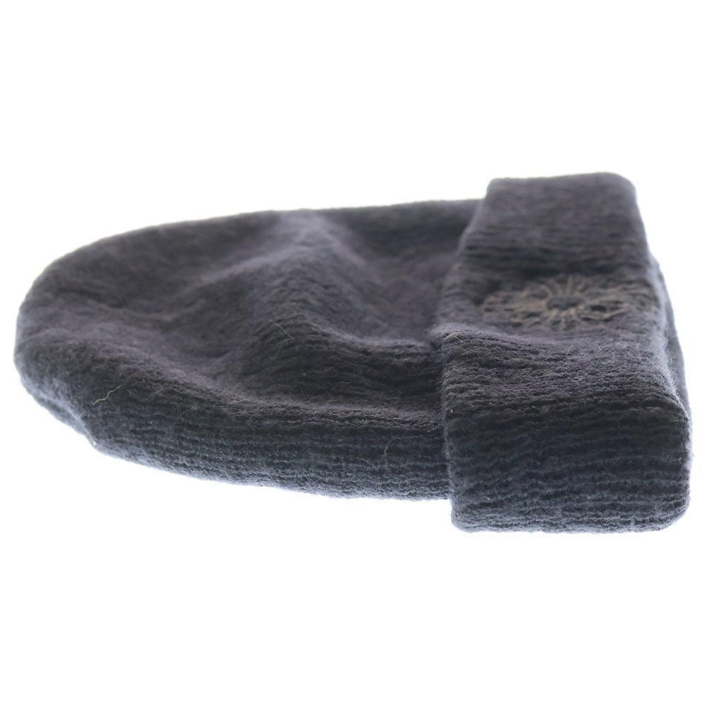 CHROME HEARTS(クロムハーツ) WOOL WATCH CAP CHプラス刺繍ウールビーニー ニットキャップ 帽子 ブラック