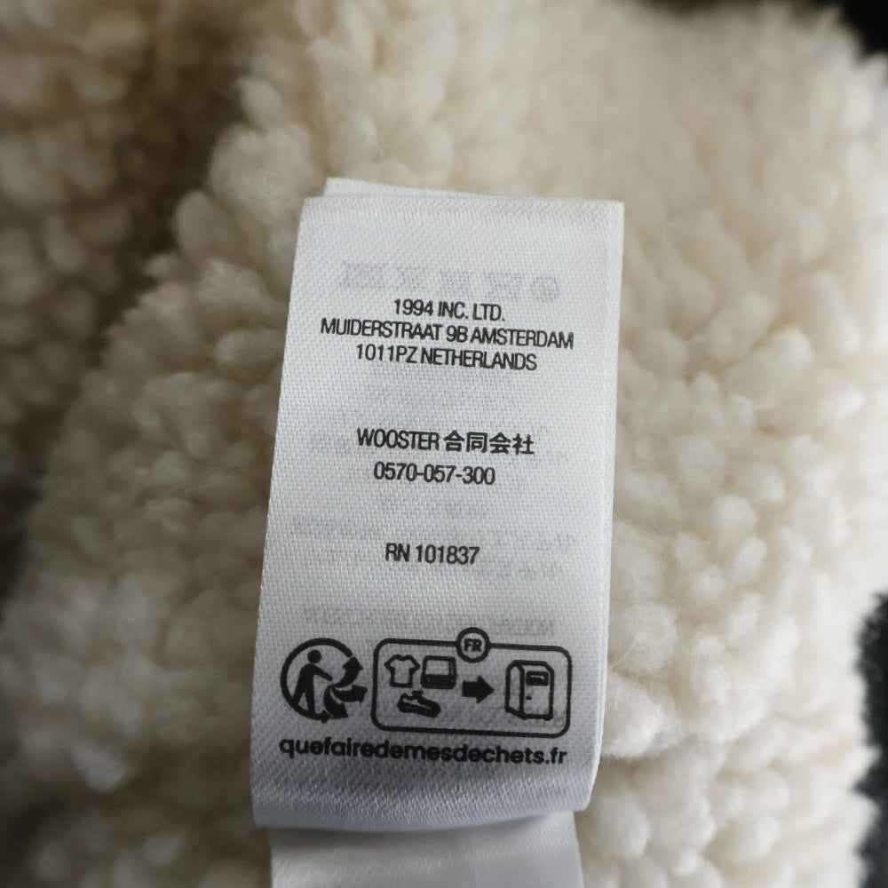 SUPREME(シュプリーム) 25AW ×Mitchell & Ness Lined Hooded Satin Varsity Jacket ×ミッチェルアンドネス ラインドフーデッドサテンバーシティージャケット ブラウン