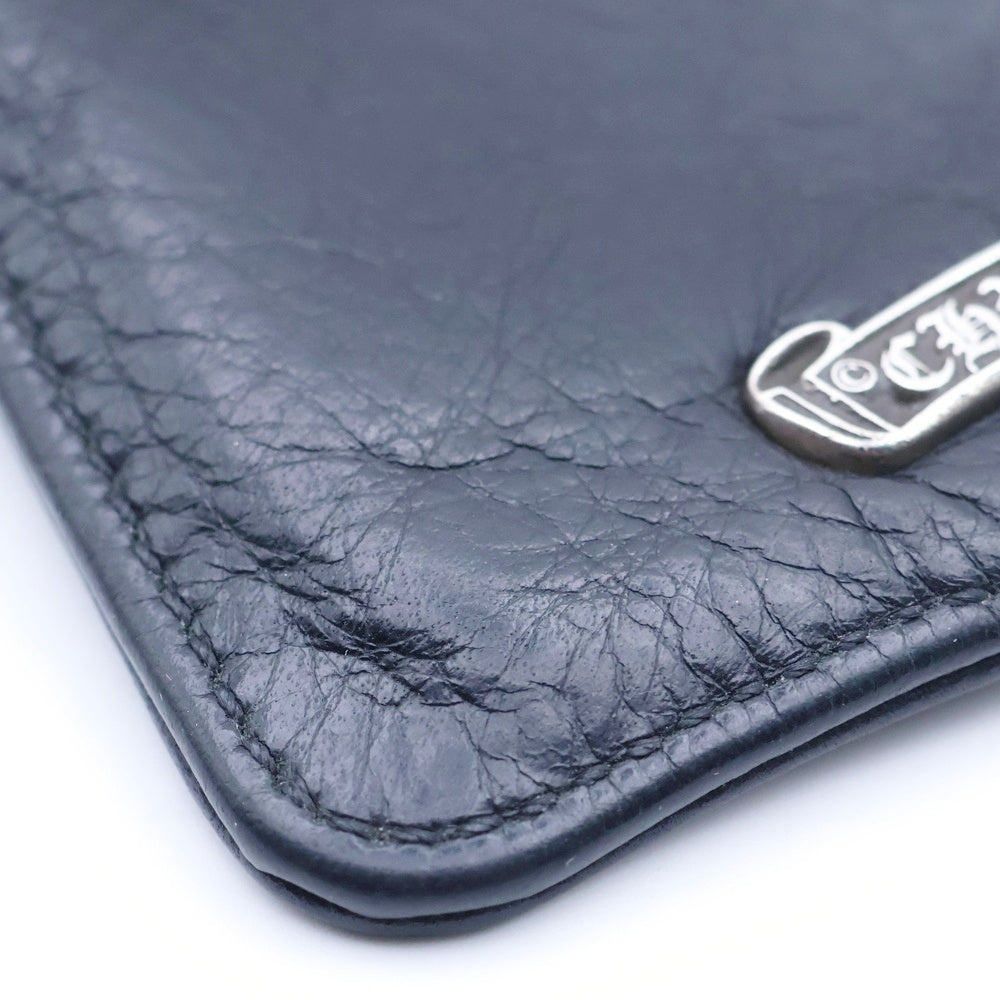 CHROME HEARTS(クロムハーツ) ZPR CHNG PURSE2 チェンジパース #2ダガージップコインケース レザー ブラック
