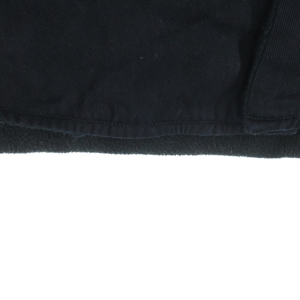 YSTRDY'S TMRRW(イエスタディズ トゥモロウ) TWILL&FLEECE LOITERING SHIRT 長袖シャツ YT-S0507 ブラック