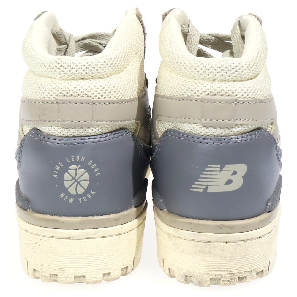 New Balance(ニューバランス) ×Aime Leon Dore 650R Grey エメレオンドレ グレー BB650RO1