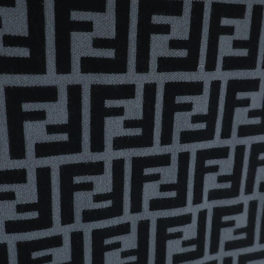 FENDI(フェンディ) ズッカ柄 FFロゴ 半袖ワンピース グレー FZD753 A5QG レディース