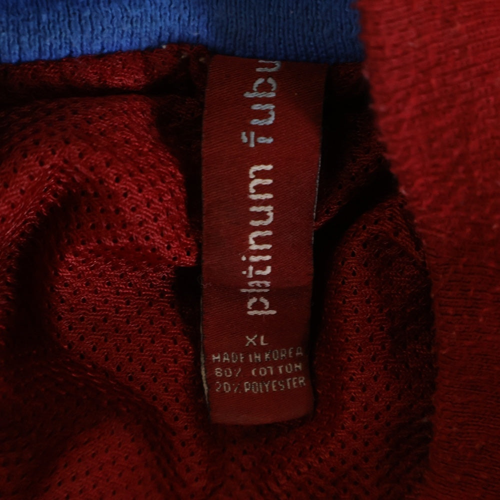 FUBU(フブ) ×forever 21 VELOUR JACKET ベロアジャケット レッド