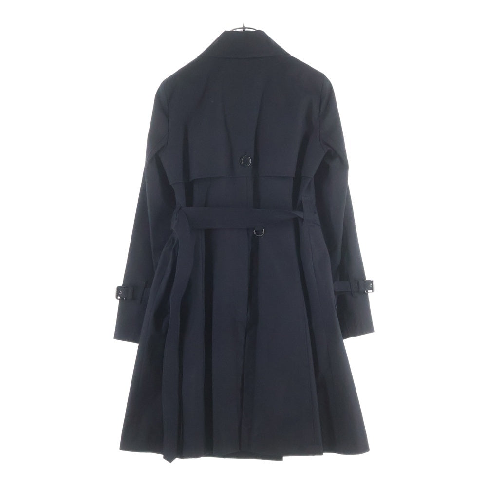 BURBERRY BLUE LABEL(バーバリーブルーレーベル) トレンチコート 裏地チェック ライナーベスト取り外し可能 ブラック FRF08-545-09