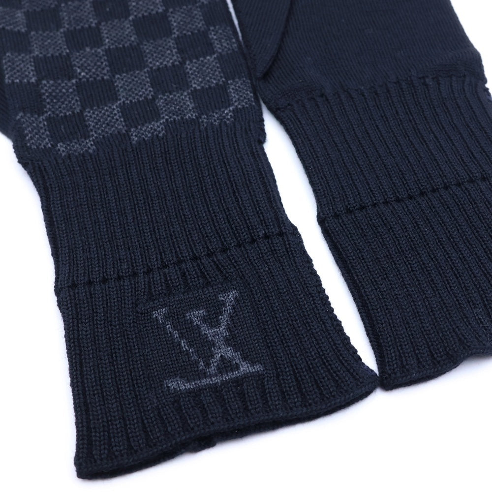 LOUIS VUITTON(ルイヴィトン) ダミエグラフィット 手袋 ブラック M7006