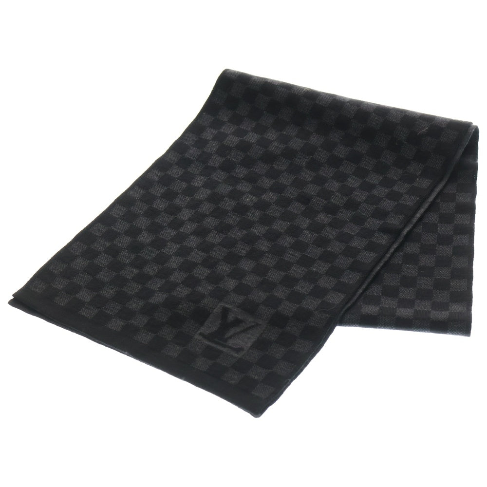 LOUIS VUITTON(ルイヴィトン) エシャルプ プティ ダミエ マフラー ブラック M70028