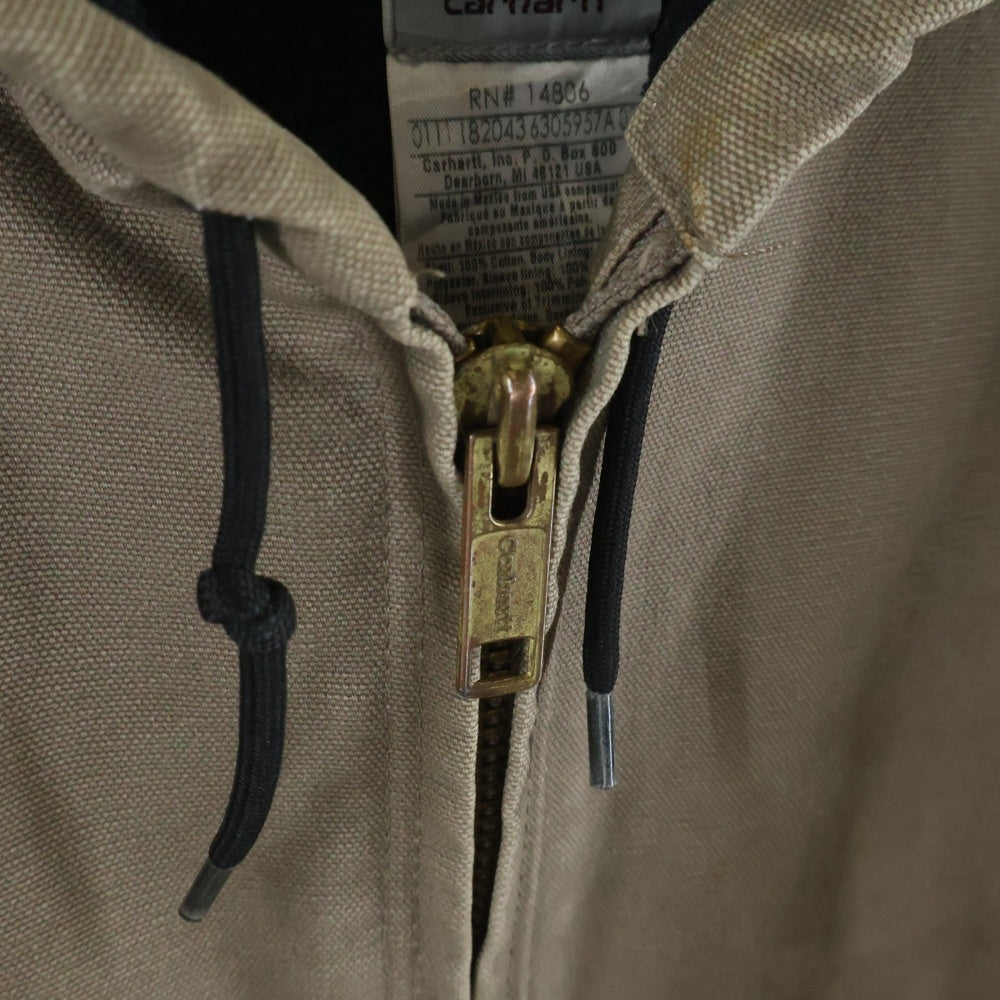 CARHARTT(カーハート) INTAGE DUCK ACTIVE HOODED JACKET ヴィンテージ ダックアクティブフーデッドジャケット ブラウン