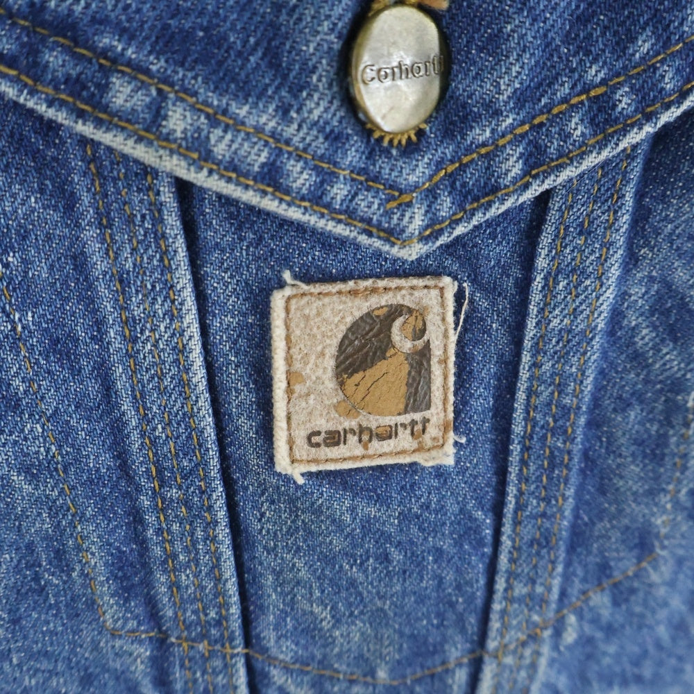 CARHARTT(カーハート) 90S Blanket lined denim tracker jacket ブランケット デニムトラッカージャケット インディゴ