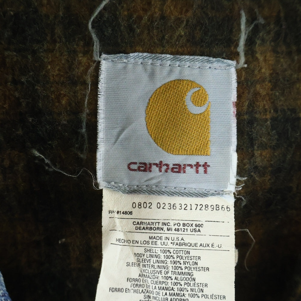 CARHARTT(カーハート) 90S Blanket lined denim tracker jacket ブランケット デニムトラッカージャケット インディゴ