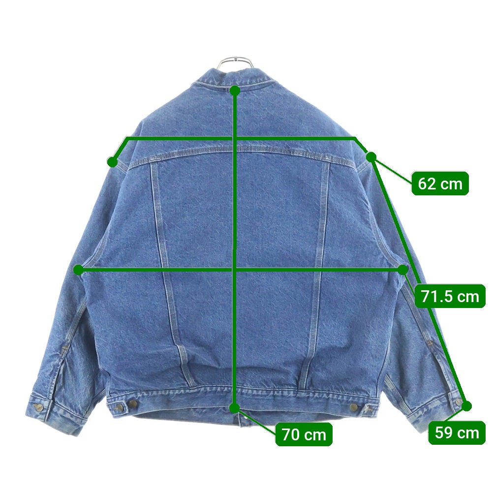 CARHARTT(カーハート) 90S Blanket lined denim tracker jacket ブランケット デニムトラッカージャケット インディゴ