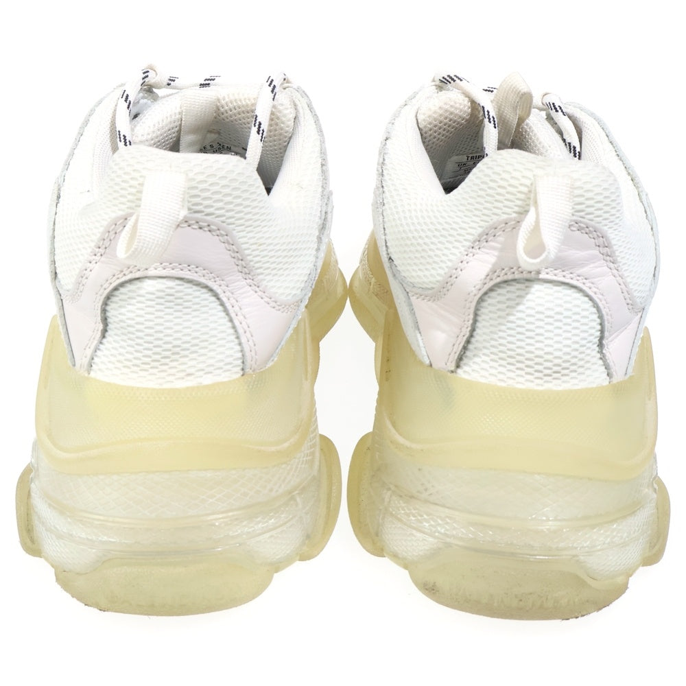 BALENCIAGA(バレンシアガ) TRIPLE S CLEAR SOLE TRAINER トリプルS クリアソール トレーナー ダッドスニーカー ホワイト 541624