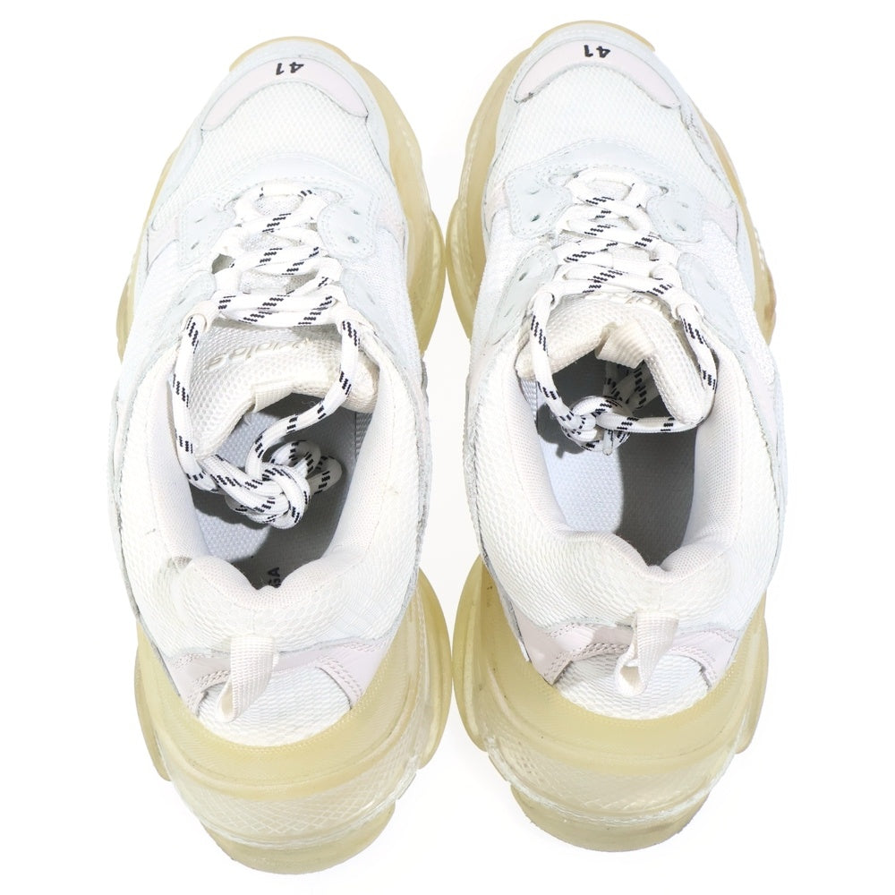BALENCIAGA(バレンシアガ) TRIPLE S CLEAR SOLE TRAINER トリプルS クリアソール トレーナー ダッドスニーカー ホワイト 541624
