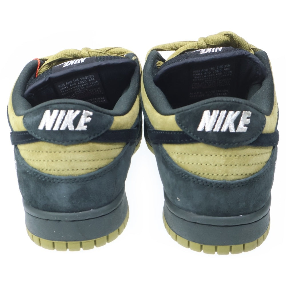 NIKE SB(ナイキエスビー) ×Supreme Dunk Low Camper Green HQ8487-300 アジア限定 ダンク ローカットスニーカー キャンパーグリーン US8.5/26.5cm