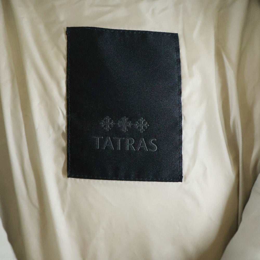 TATRAS(タトラス) アルティオ フード付きナイロンダウンジャケット ベージュ MTAT22A4836-D