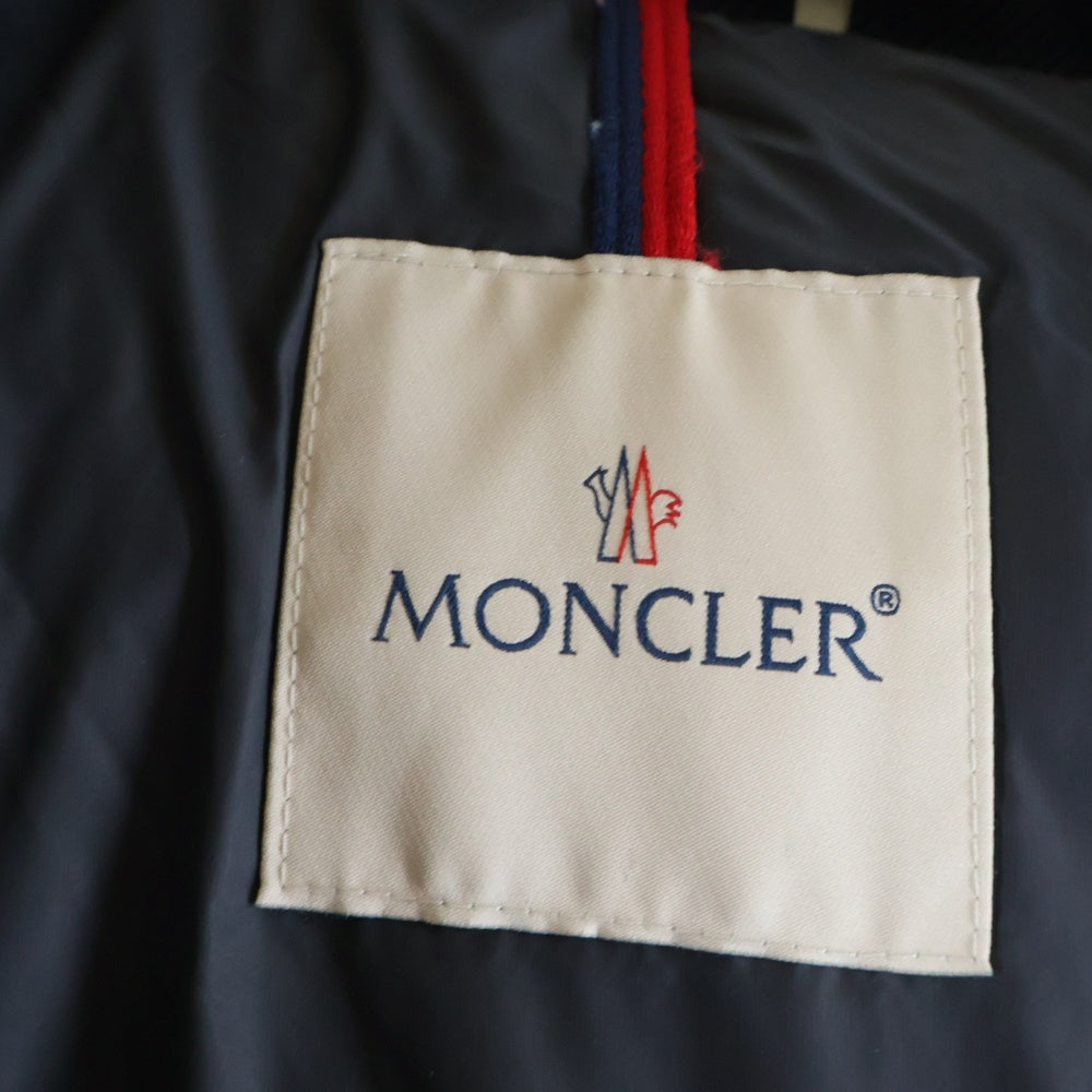 MONCLER(モンクレール) RABELAIS GIUBBOTTO Down Jacket ラブレー ジュボット フード取り外し可能 ダウンジャケット ネイビー B20914184585-53227