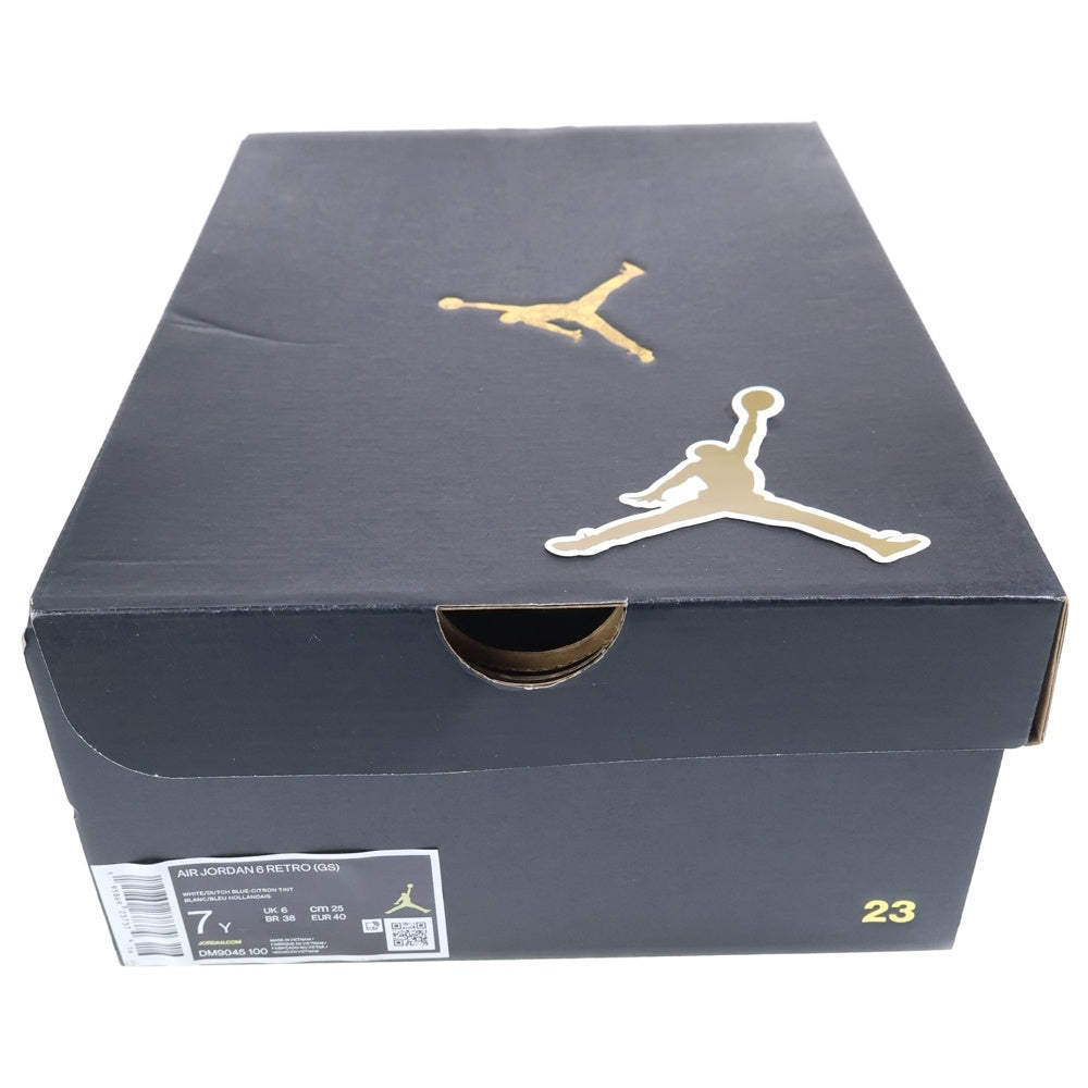 NIKE(ナイキ) AIR JORDAN 6 WASHED DENIM DM9045-100 エアジョーダン6 ウォッシュドデニム ハイカットスニーカー US7/25.0cm