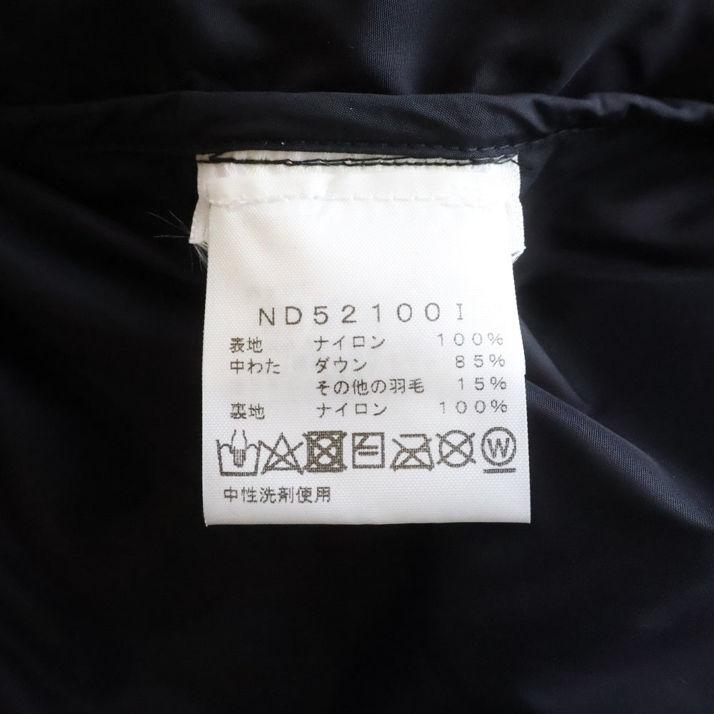 SUPREME(シュプリーム) 21AW ×The North Face Bleached Denim Print Nuptse Jacket ザノースフェイス ブリーチド デニムプリント ヌプシ ダウンジャケット インディゴ ND521001