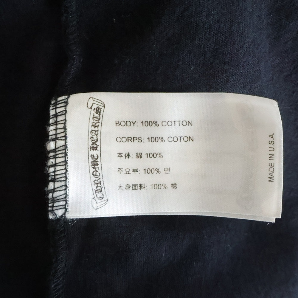 CHROME HEARTS(クロムハーツ) VINE DAGGER Tee バックヴァインダガー 半袖Tシャツ カットソー ブラック/レッド