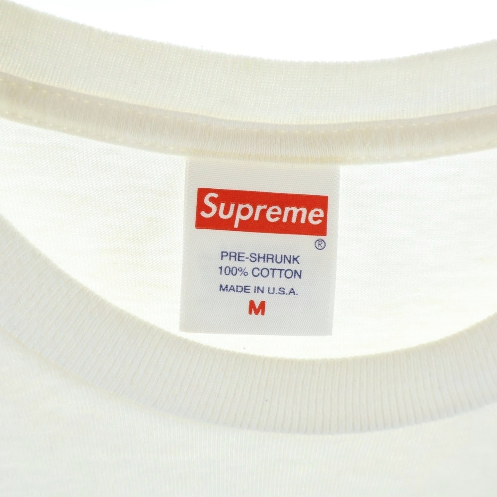 SUPREME(シュプリーム) 21SS Dunk Tee フロントプリント半袖Tシャツ ホワイト