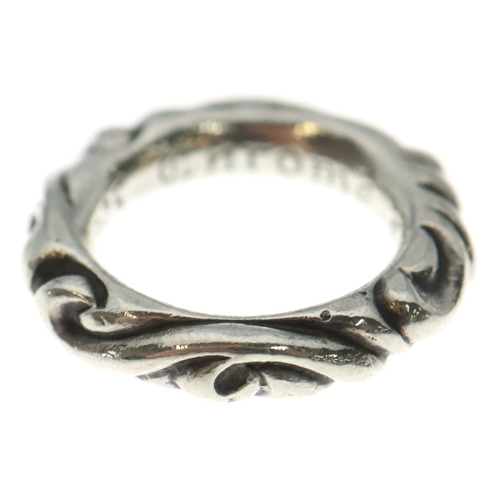 CHROME HEARTS(クロムハーツ) SCRL BAND スクロールバンド リング シルバー BCA351