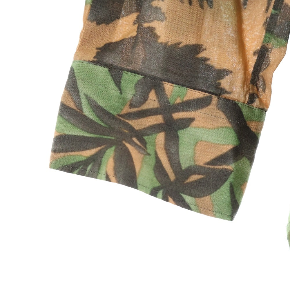 COMME des GARCONS HOMME(コムデギャルソンオム) カモフラ長袖シャツ IB-100010 カーキ