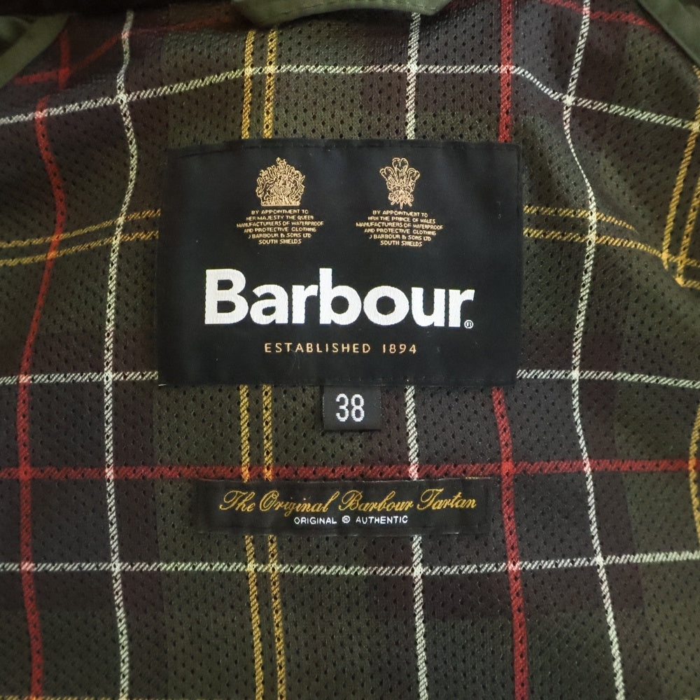 Barbour(バブアー) TRANSPORT トランスポート ピーチドコットン ジャケット カーキ
