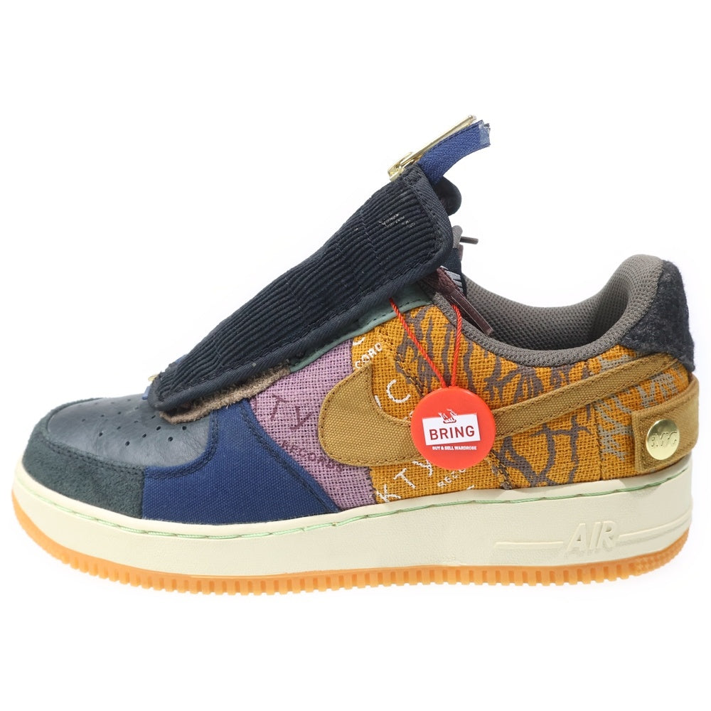 NIKE(ナイキ) ×TRAVIS SCOTT AIR FORCE 1 LOW CACTUS JACK トラヴィススコット エアフォース1 カクタスジャック ローカットスニーカー マルチ US9/27cm CN2405‐900
