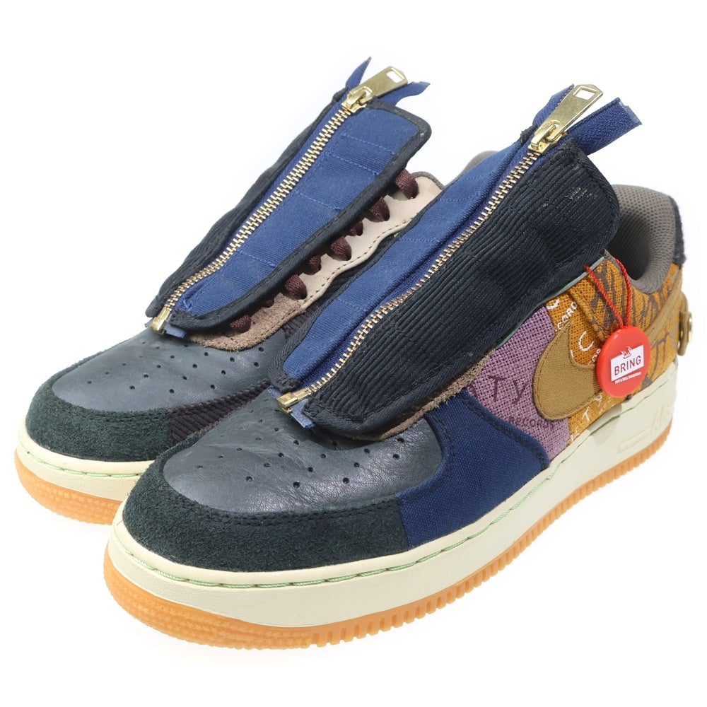 NIKE(ナイキ) ×TRAVIS SCOTT AIR FORCE 1 LOW CACTUS JACK トラヴィススコット エアフォース1 カクタスジャック ローカットスニーカー マルチ US9/27cm CN2405‐900
