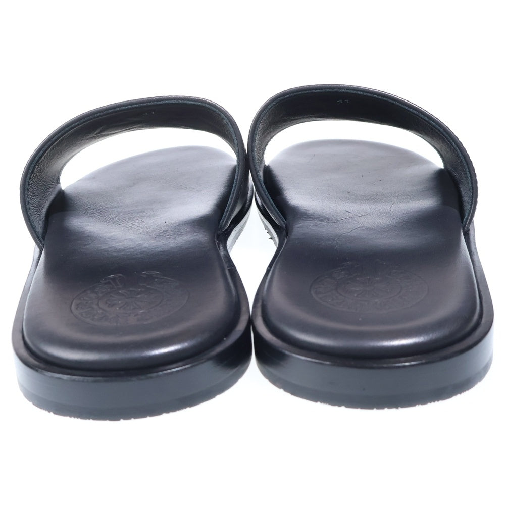 CHROME HEARTS(クロムハーツ) CH SLIDE LEATHER CHプラスパッチレザー サンダル