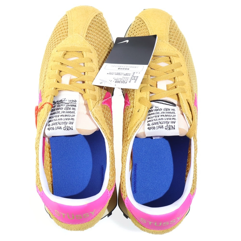 NIKE(ナイキ) ×STUSSY LD-1000 Sanded Gold and Laser Fuchsia ステューシー サンデッドゴールド アンド レーザーフューシャ ローカットスニーカー FQ5369-700