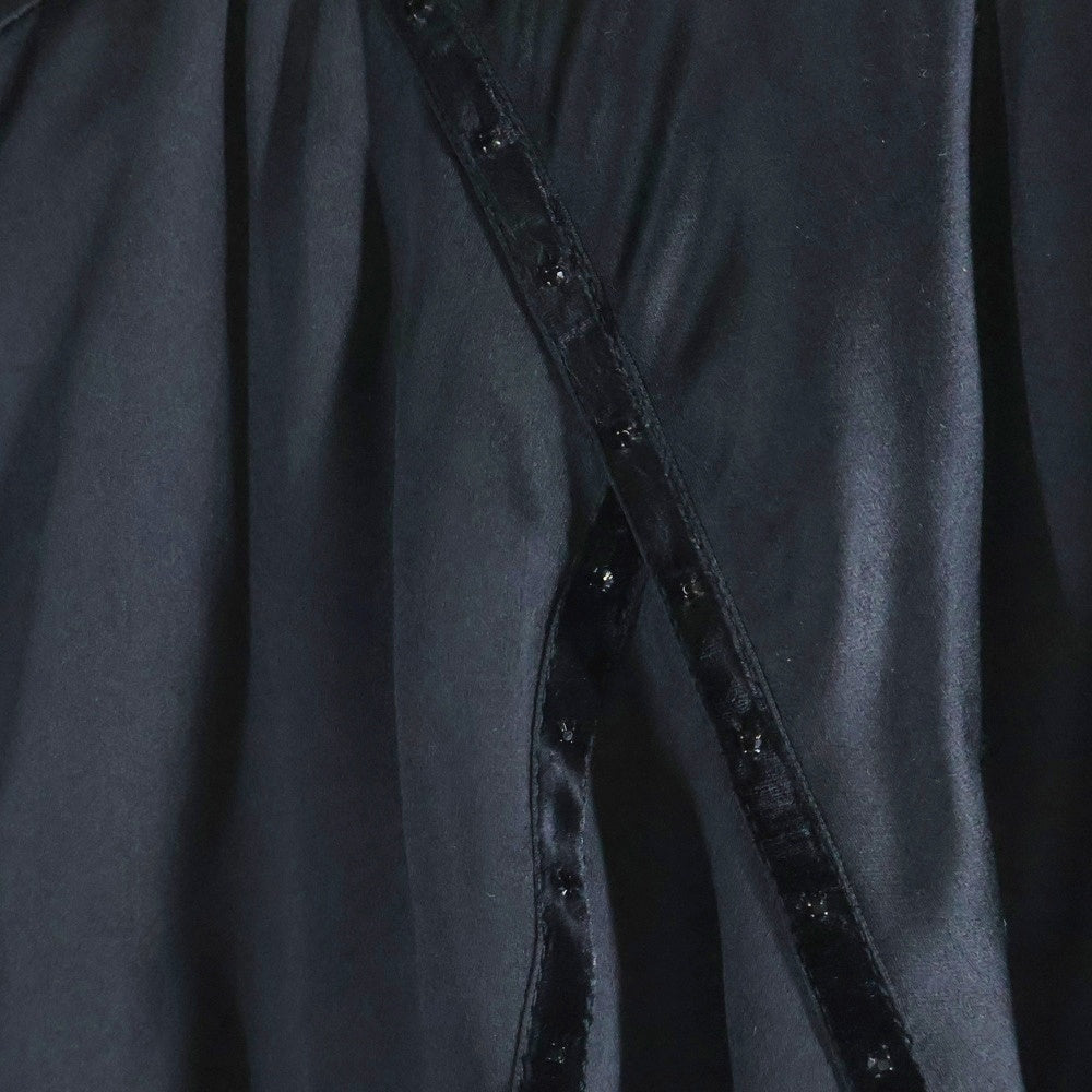 SAINT LAURENT PARIS(サンローランパリ) 22SS サテンティブ ブルゾン ジャケット ブラック 684947 Y107U