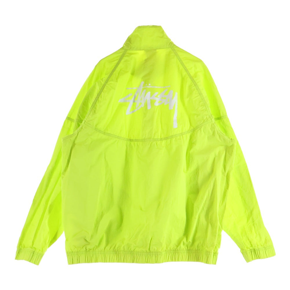 NIKE(ナイキ) ×STUSSY WINDRUNNER JACKET ストゥーシー ハーフジップナイロントラックジャケット イエロー CT4310-308