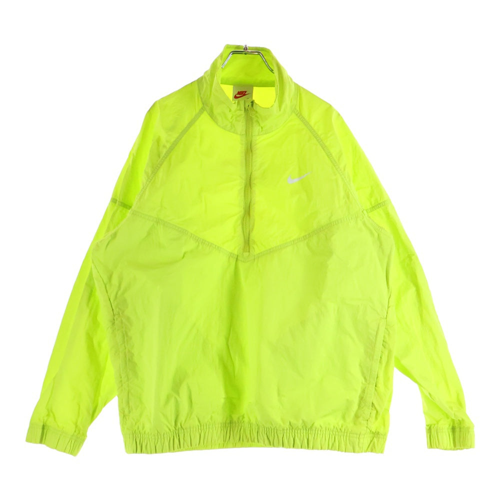 NIKE(ナイキ) ×STUSSY WINDRUNNER JACKET ストゥーシー ハーフジップナイロントラックジャケット イエロー CT4310-308