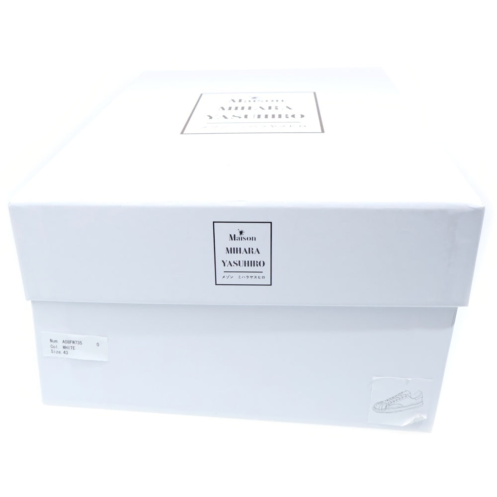 MAISON MIHARAYASUHIRO(メゾンミハラヤスヒロ) BLAKEY OG Sole Canvas Low-top Sneaker ローカットスニーカー ホワイト AO8FW735