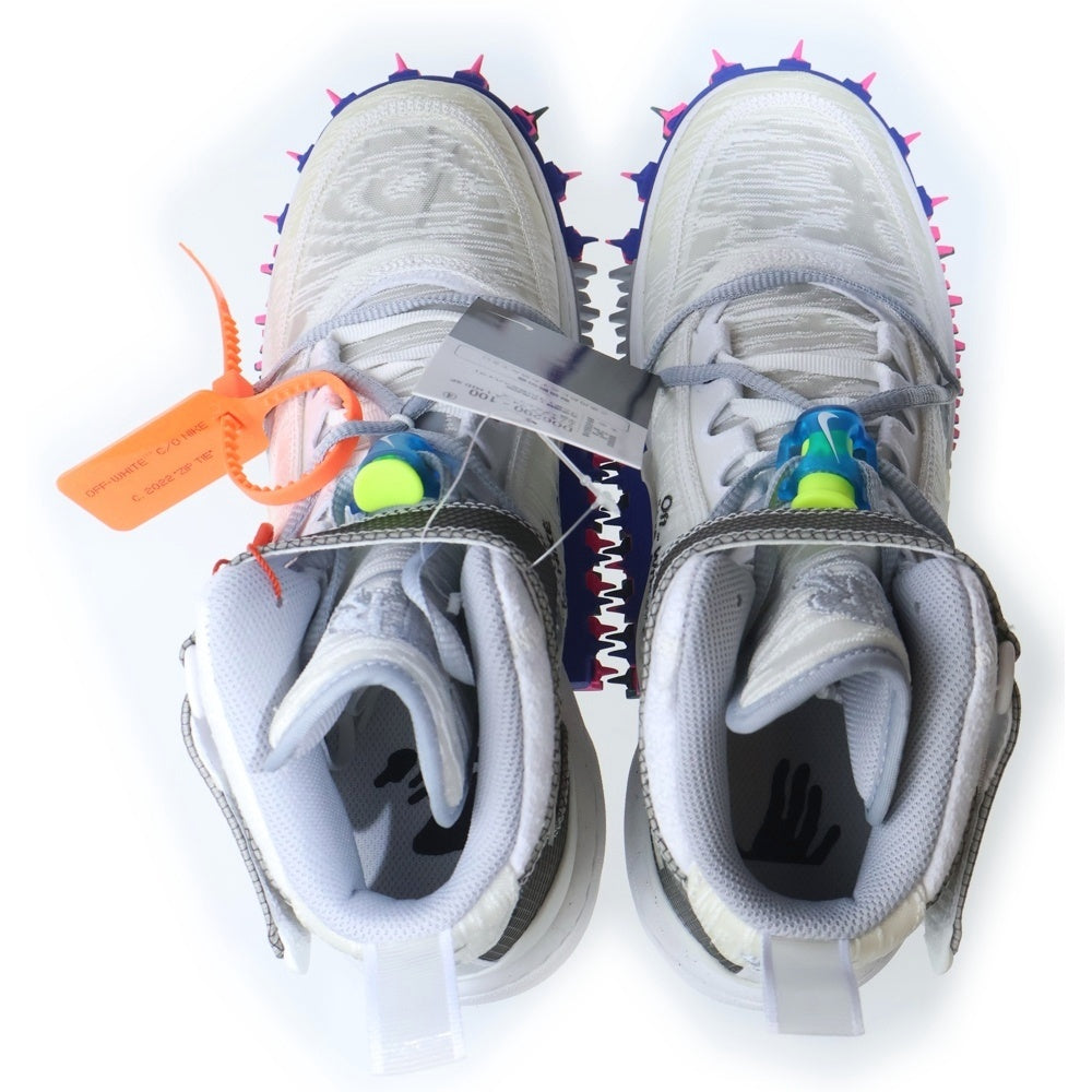 NIKE(ナイキ) ×OFF-WHITE AIR FORCE 1 MID DO06290-100 オフホワイト エアフォースワン ミッドカットスニーカー ホワイト US8/26.0cm