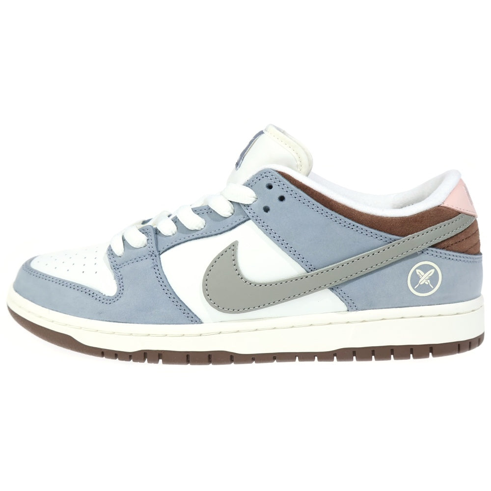 NIKE(ナイキ) ×Yuto Horigome SB Dunk Low WOLF GREY ユウト ホリゴメ エスビーダンクロウ ローカットスニーカー グレー/ホワイト/ブラウン US11/29cm FQ1180-001