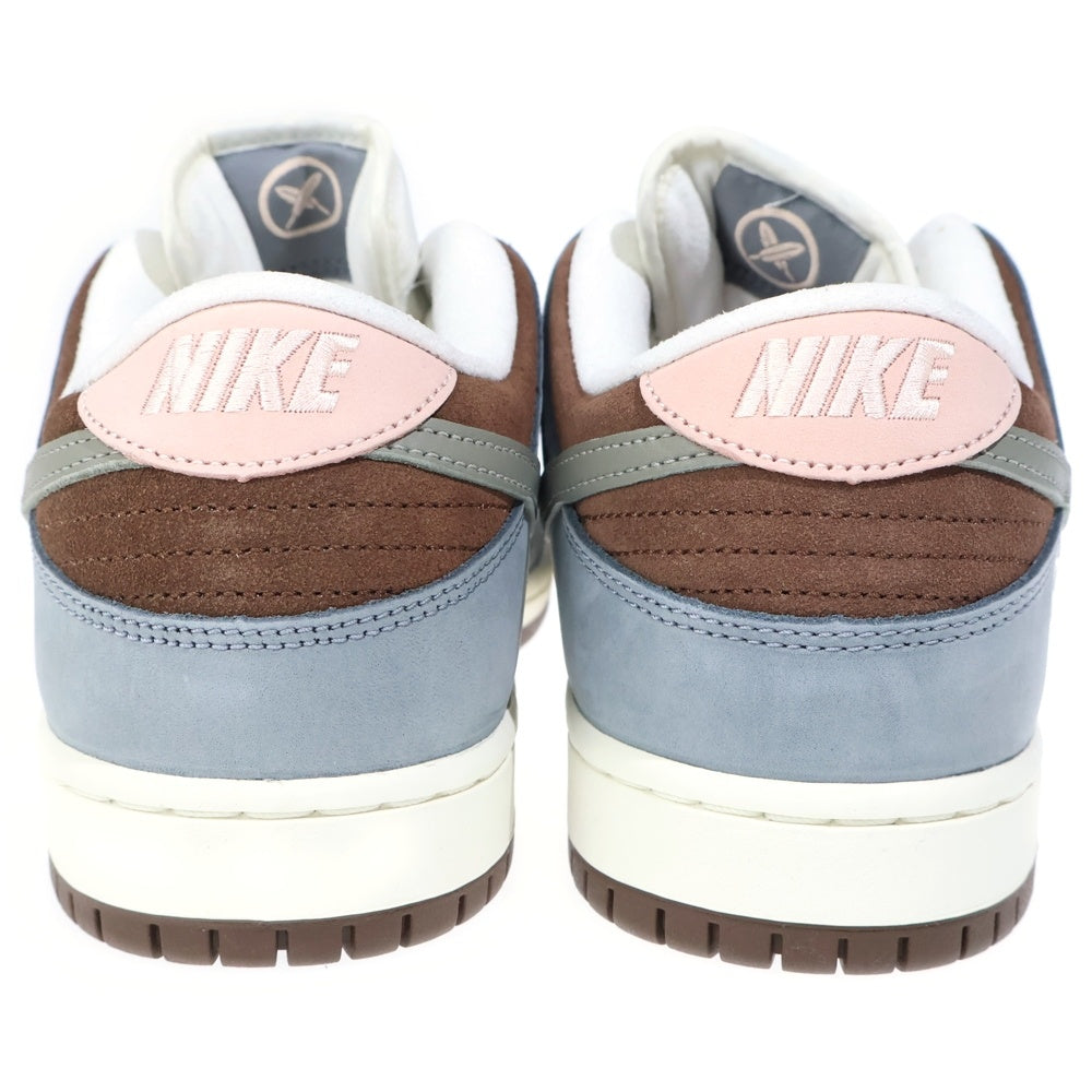 NIKE(ナイキ) ×Yuto Horigome SB Dunk Low WOLF GREY ユウト ホリゴメ エスビーダンクロウ ローカットスニーカー グレー/ホワイト/ブラウン US11/29cm FQ1180-001