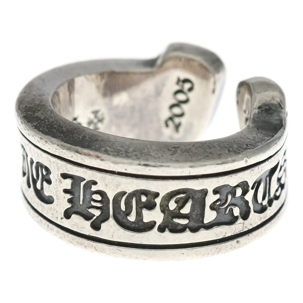 CHROME HEARTS(クロムハーツ) LG SCROLL LABEL ラージスクロールラベル リング シルバーBCA383