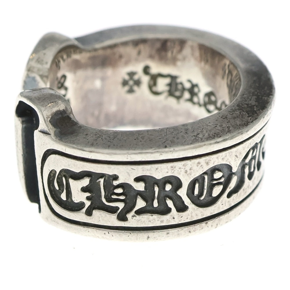 CHROME HEARTS(クロムハーツ) LG SCROLL LABEL ラージスクロールラベル リング シルバーBCA383