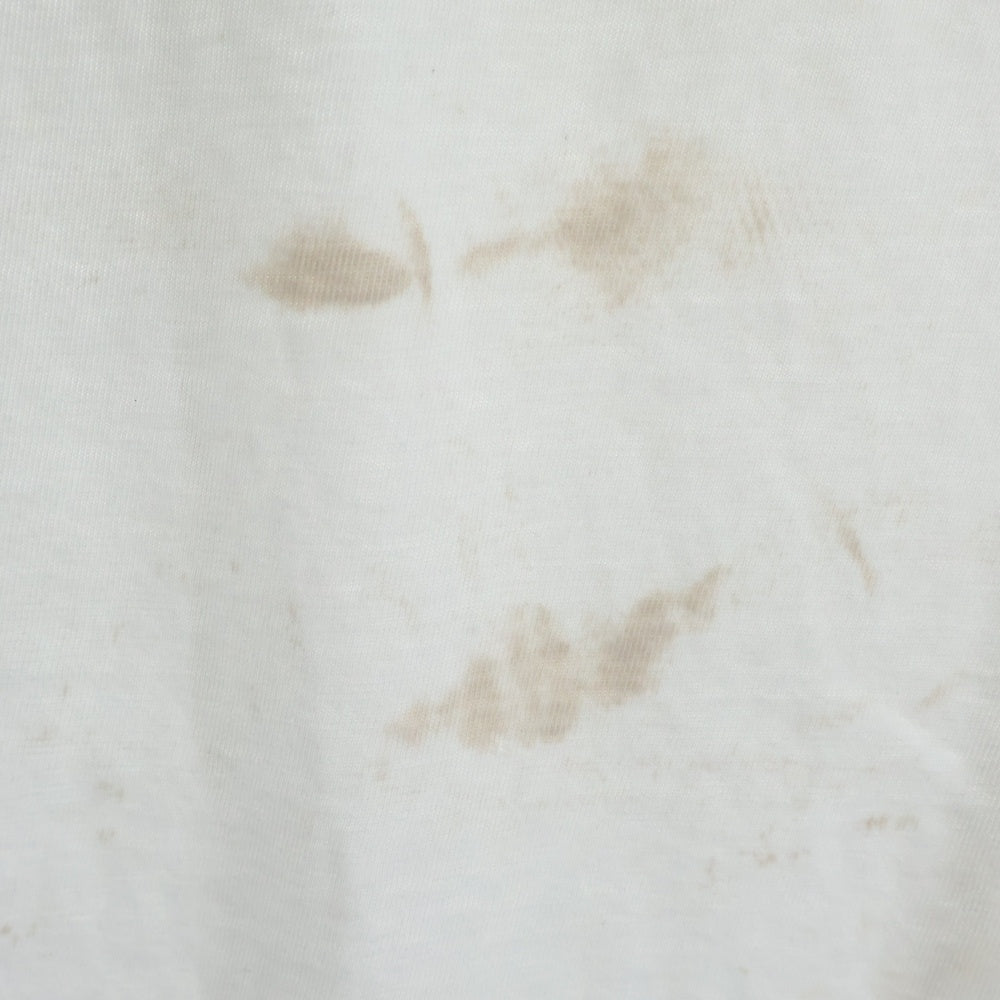 VINTAGE(ヴィンテージ) 90s Apple Been There アップル フロントプリント半袖Tシャツ ホワイト