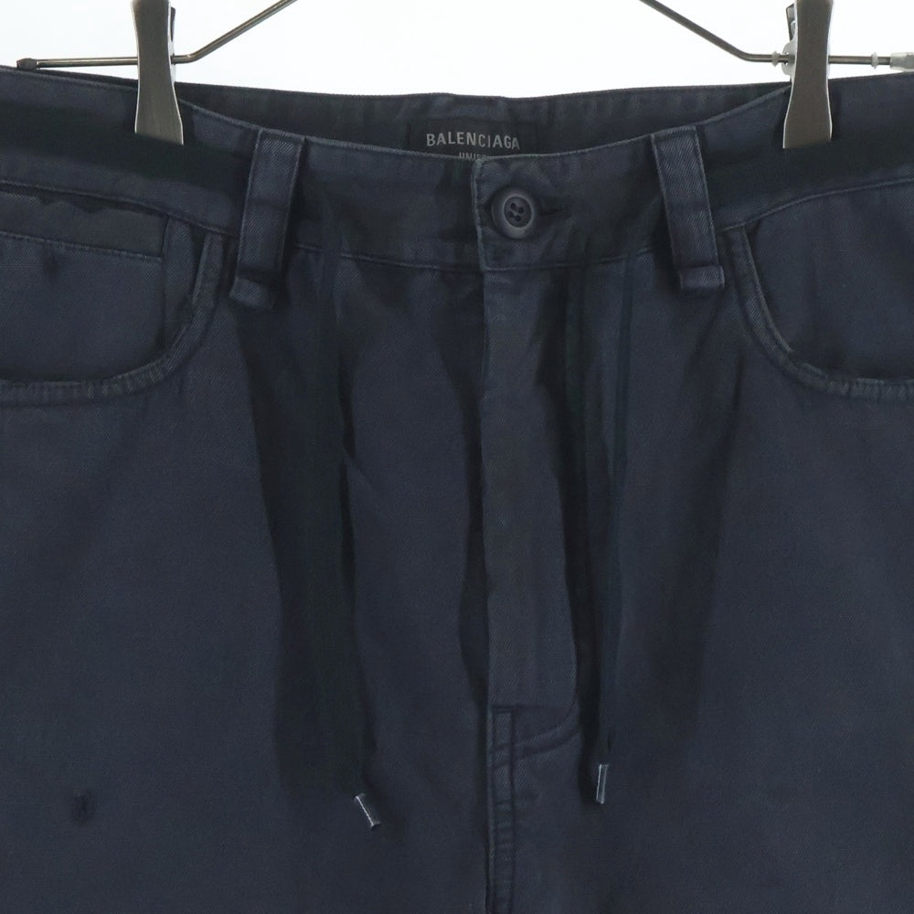 BALENCIAGA(バレンシアガ) 24SS ルチポケットスケーターロングパンツ ブラック 746491 TLP06