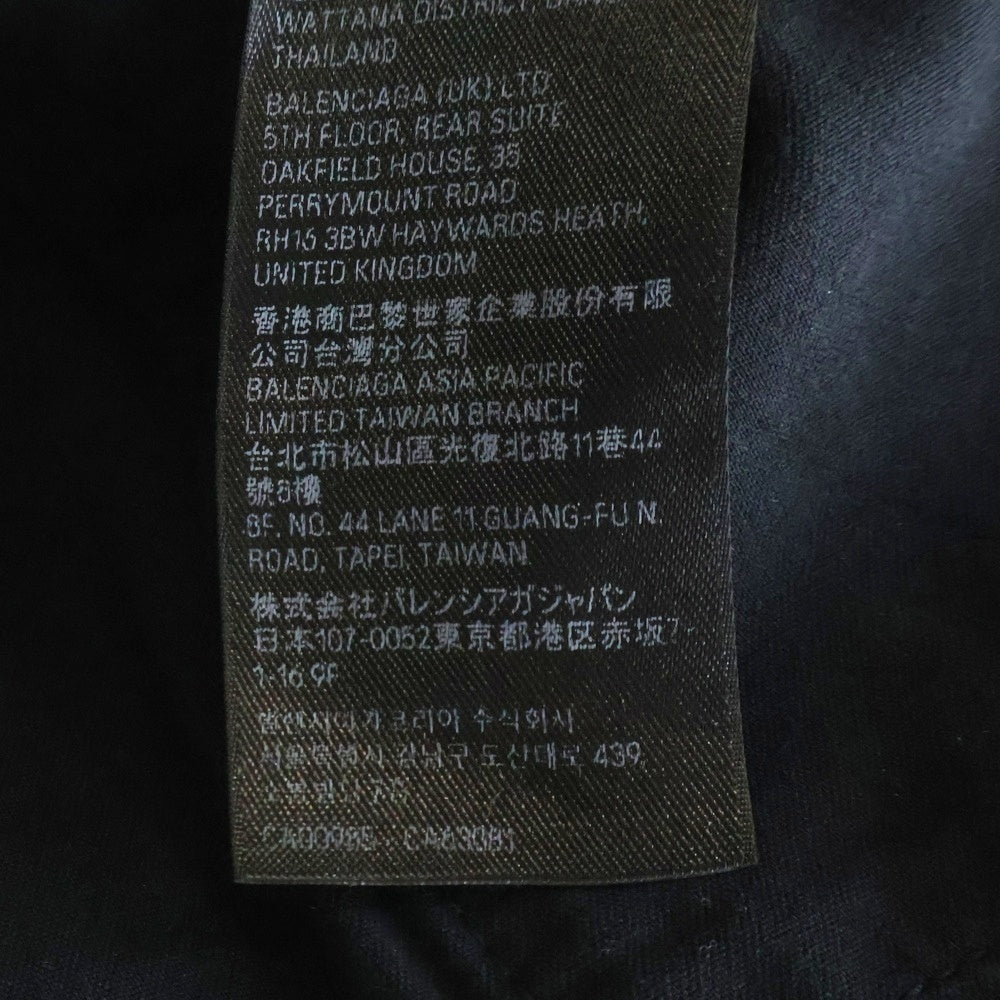BALENCIAGA(バレンシアガ) 24SS ルチポケットスケーターロングパンツ ブラック 746491 TLP06