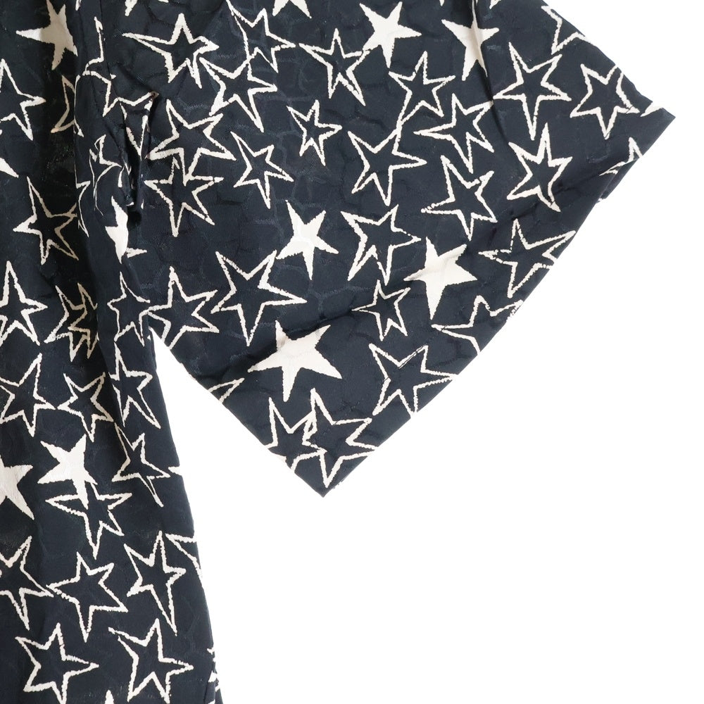 SAINT LAURENT PARIS(サンローランパリ) 19SS スター総柄サテンシルク