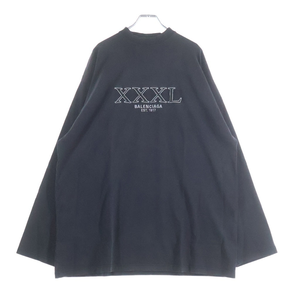 BALENCIAGA(バレンシアガ) 23SS ロゴ刺繍 長袖Tシャツカットソー