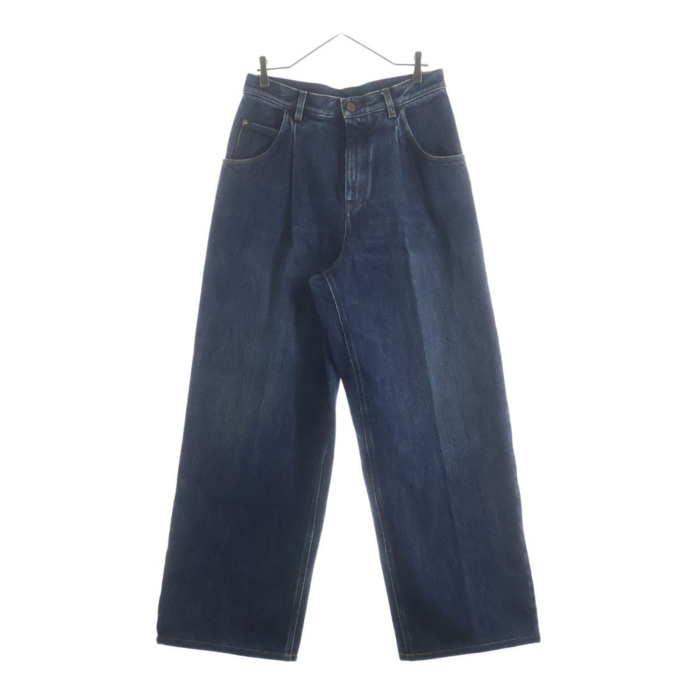 LOUIS VUITTON(ルイヴィトン) 21AW 1タックワイドデニムパンツ インディゴ RM212 G58 HLD70W